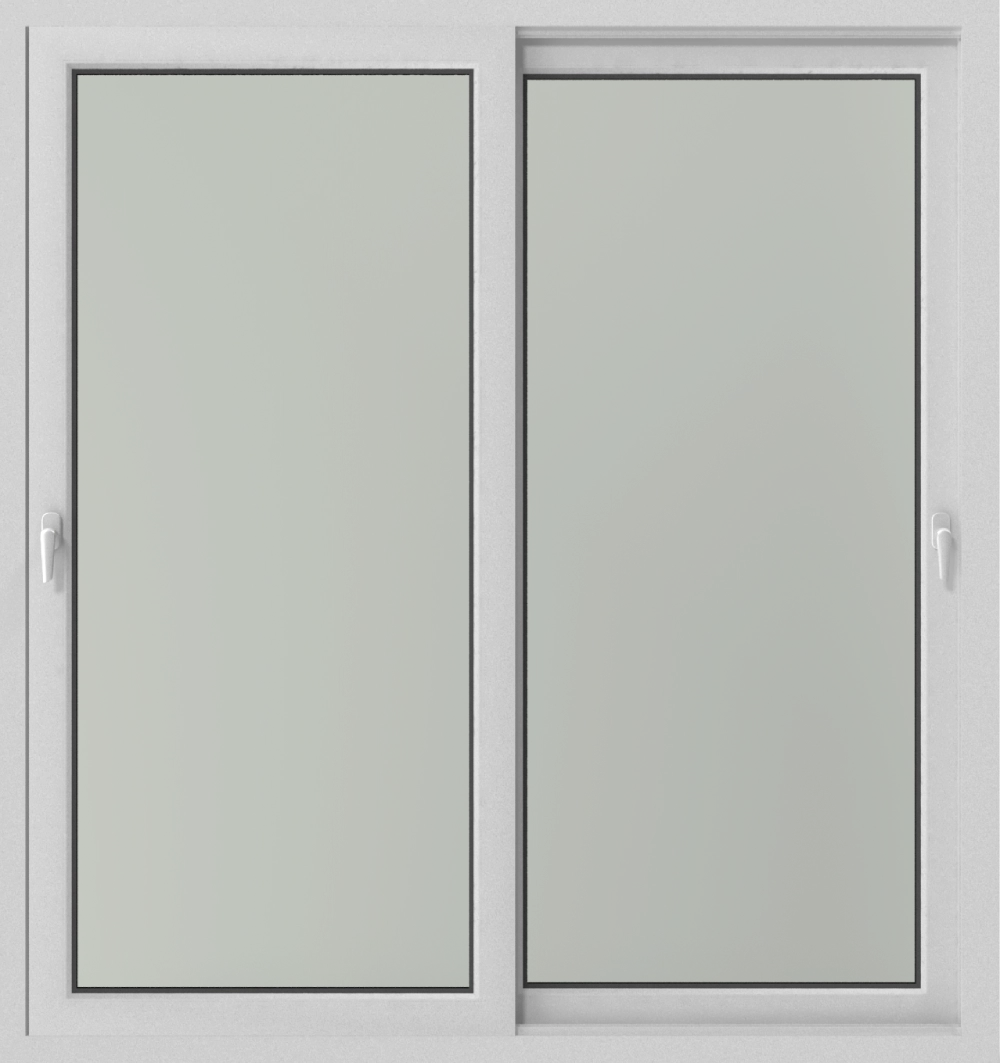PVC terrace doors